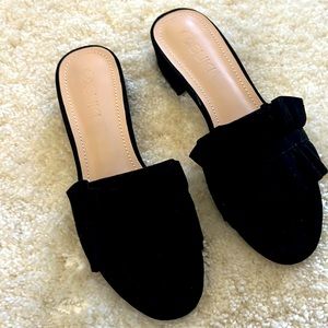 Suki Black Slip-In Sandal